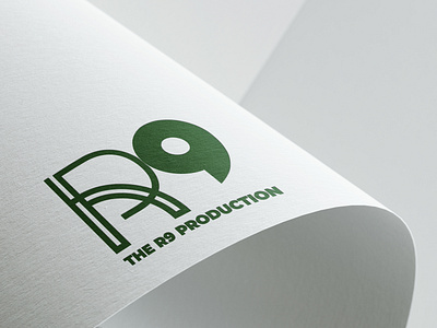 THe R9 Production Simplistic Logo brand design branding business flyer templates design flyer design icon illustration logo ui vector