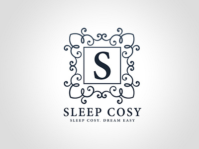 Sleep Cosy Logo linen manufacturer logo logo logo design