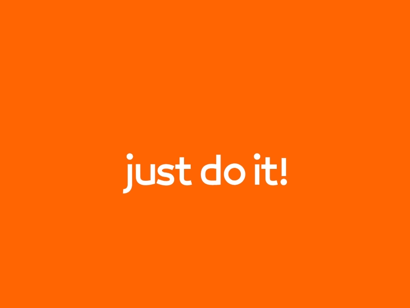 just do it just logo nike type