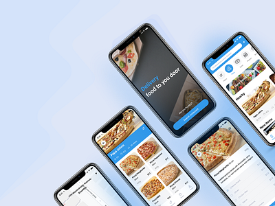 Delivery app ios app delivery eat food ios mobile pizza ui ux