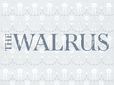 Walrus garland