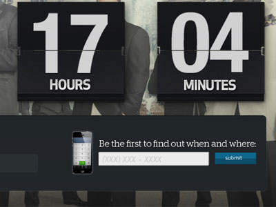 Countdown Microsite