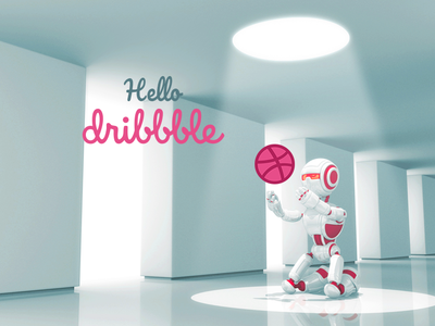 Hello Dribbblers! dribbble hellodribbble invite new upcoming