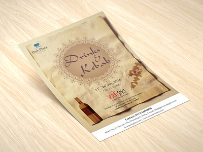 Drinks & Kebab Creative authentic branding concept conceptual creative design art drinks flyer graphics graphixon kebab