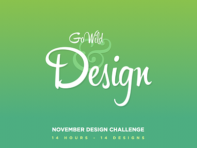 November Design Challenge - 2014 challenge design experience interface logo mobile ndc2014 november ui user ux web