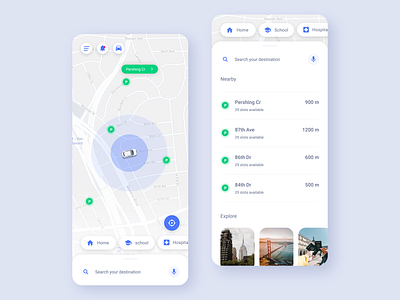 Parking App UI