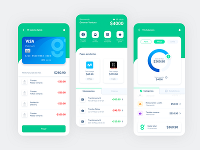 Gbank Inspiration UI