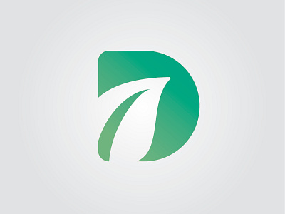 Letter D logo branding illustration logo