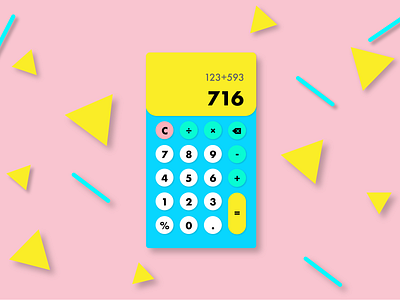 Daily UI 004 - Calculator