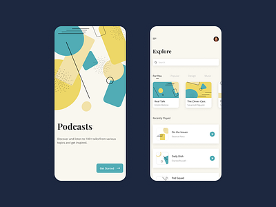 Podcast App Concept