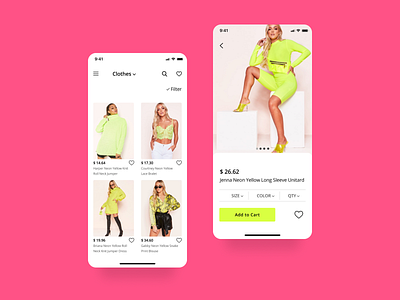 Shop app app bright color combinations bright colors design fashion app new shop shopping app ux