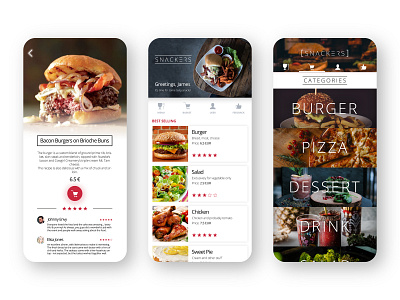 SNACKERS: Food Ordering adobe app design food food and drink food app ios lightroom mobile mobile ui photoshop react native ui uidesign ux