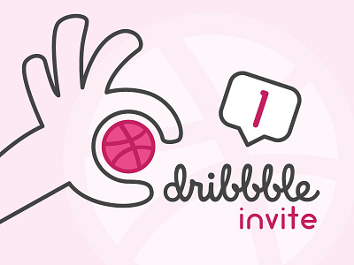 Dribbble Invite design designer designers dribbble dribbble invite dribble invite invite design
