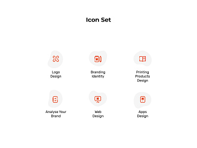 icon set for branding agency