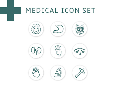 Medical Icon Set branding agency icon icon set iconography icons icons pack icons set medical medical icon medical icons ui ui ux ui design ui ux uidesign uiux