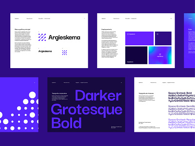 Argieskema — Brand guidelines branding graphic design logo