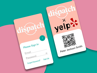 Dispatch Membership branding design figma membership mobile ux