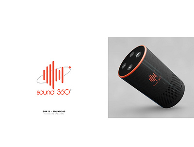 Sound 360 -Day 13 branding design flat icon illustration illustrator logo logochallenge minimal