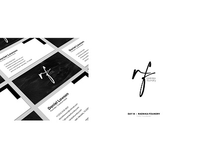 Radnika Foundry -Day 14 branding design flat icon illustration logo logochallenge minimal typography