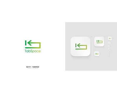 TabSpace -Day 19 branding design icon illustration illustrator logo logochallenge minimal
