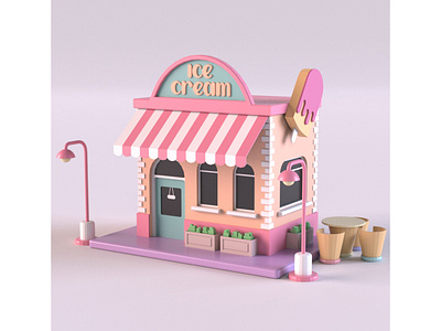 Maya Lowpoly Cartoon Exterior designs, themes, templates and downloadable  graphic elements on Dribbble
