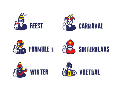 Theme mascottes carnaval feest icons mascotte icons retail retail icons sinterklaas superdeals theme mascottes voetbal winter