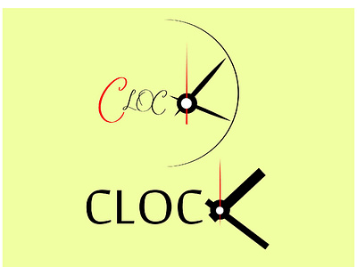 Artboard 1clock Logo