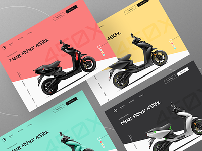 Ather 450x Product Page - Web Header