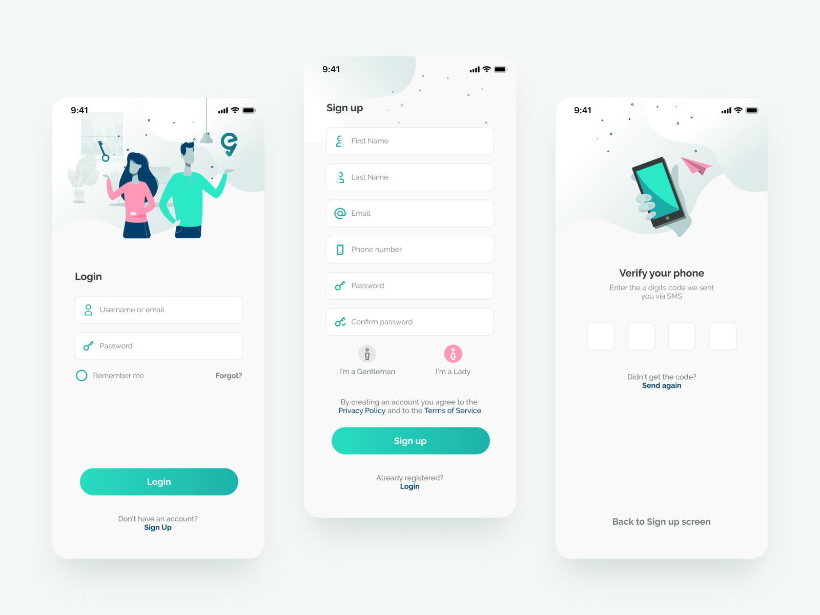 Evergo - Service Mobile App by Max Dedovec on Dribbble