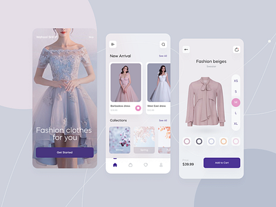 Wahool Shop - E-Commerce Mobile App (UI Concept)