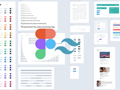 Tailwind CSS - Figma Design System design figma tailwind tailwindcss ui web