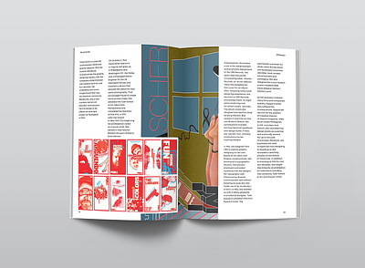 magazine layout | Paula Scher design designer layout layoutdesign magazine magazine design magazine layout paula scher typography