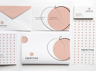 stationary | spaline corporate identity design designer identity design