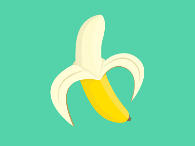 banana banana fruit illustration peel