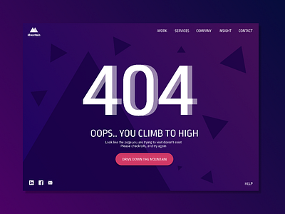 DailyUI 008 - 404 Error Page 404 error 404 error page 404 page dailyui design ui web webdesign