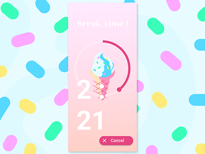 DailyUI 014 - Countdown Timer 014 countdown timer countdowntimer dailyui design mobile timer ui