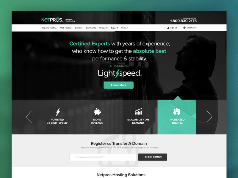 Netpros Website