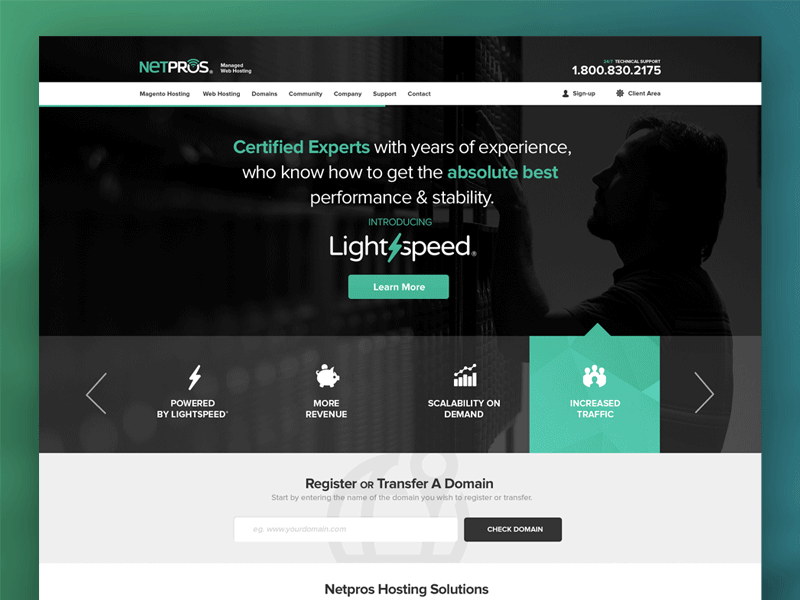 Netpros Website hosting net professional server web web host