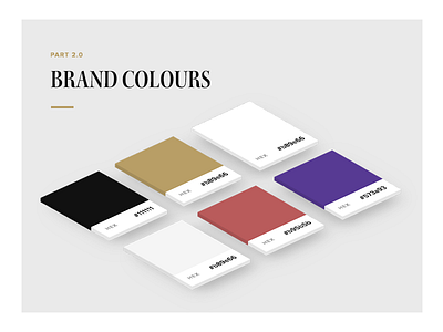 Style Guide - Brand Colours brand guide branding color colours guide guideline style