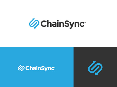 ChainSync - Logo brand branding design franchise identity logo