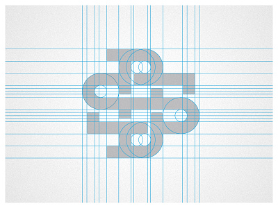 DS Monogram - Grid branding design identity logo