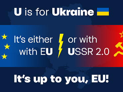 U is for Ukraine 🇺🇦 🇪🇺