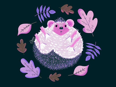 Autumn Hedgehog