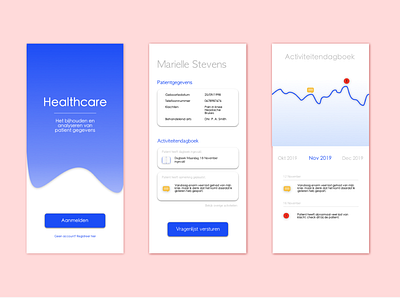 Healthcare - App Design app design health health app healthcare ui ux