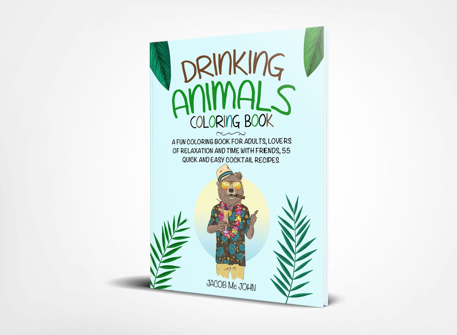 Drinking Animals Coloring Book by graphicexpert21 on Dribbble