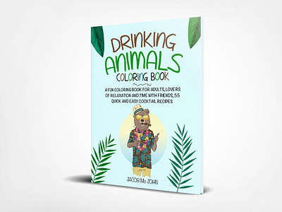 Drinking Animals Coloring Book