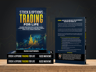 Stock Trading For Life 3dbookcover @graphicexpert25 book bookcover cover design fiverr fiverrs graphic design kdp kindle papperback professional