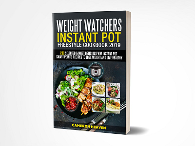 Weight Watchers Instant Pot 3dbookcover @graphicexpert25 book bookcover cover design ebook fiverr fiverr.com fiverrs graphic graphicdesign illustration kdp kindle kindlecover professionalbookcover
