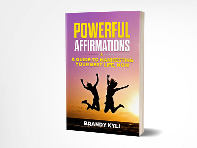 Powerful Affirmations 3dbookcover book bookcover design ebook fiverr graphic