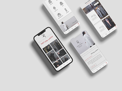 full responsive web design for fashion shop ecommerce web design fashion shop responsive design خانه مد طراحی سایت